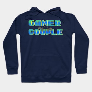 Gamer Couple - Blue/Yellow Hoodie